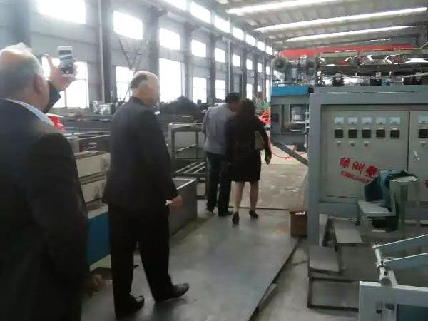 伊朗客戶（hù）來公司考察